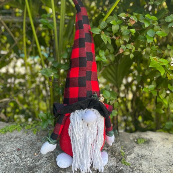 Other - Large Buffalo Plaid Christmas Gnome